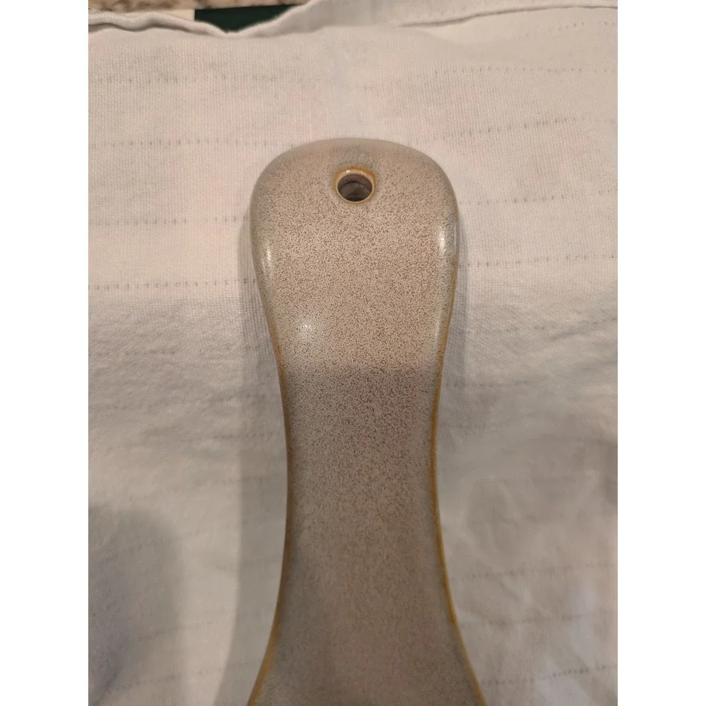 Vintage Otagiri Rooster Spoon Rest Country Chickens Brown Beige Ceramic Japan